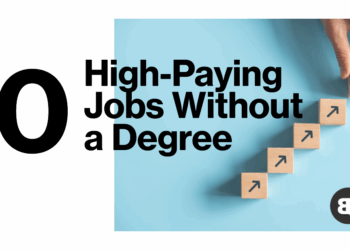 Top 10 of the highest-paying jobs without a degree