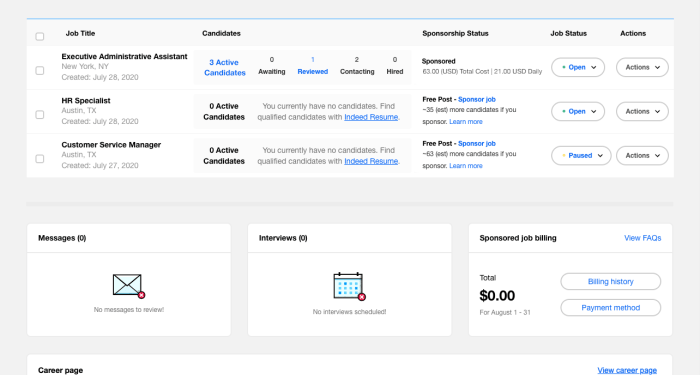The Indeed Employer Dashboard: How to Streamline Your Hiring